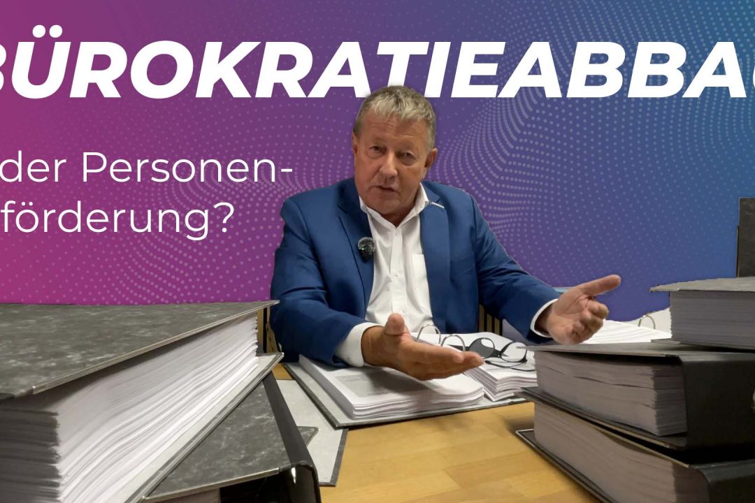 Bürokratieabbau jetzt – auch in der Personenbeförderung