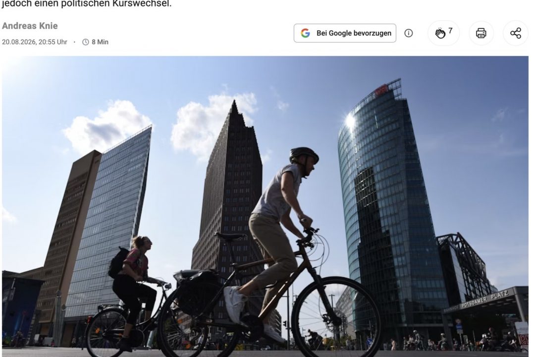 Lesempfehlung: Taxi und Mietwagen als Teil der Berliner Verkehrswende